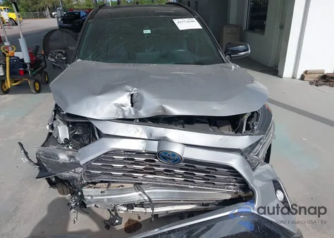 2020 Toyota Rav4 Hybrid Xse из США, поврежденный, VIN 2T3EWRFV3LW076047